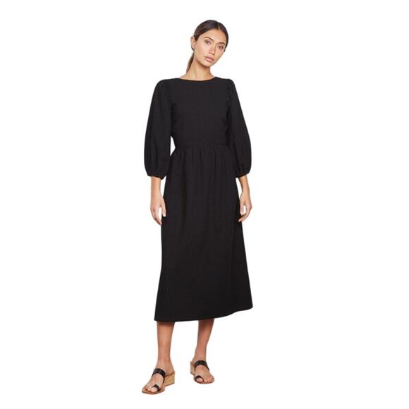 Rachel Pally - Linen Canvas Roma Dress - Licorice (Black) - XL (NWOT) - Picture 3 of 14